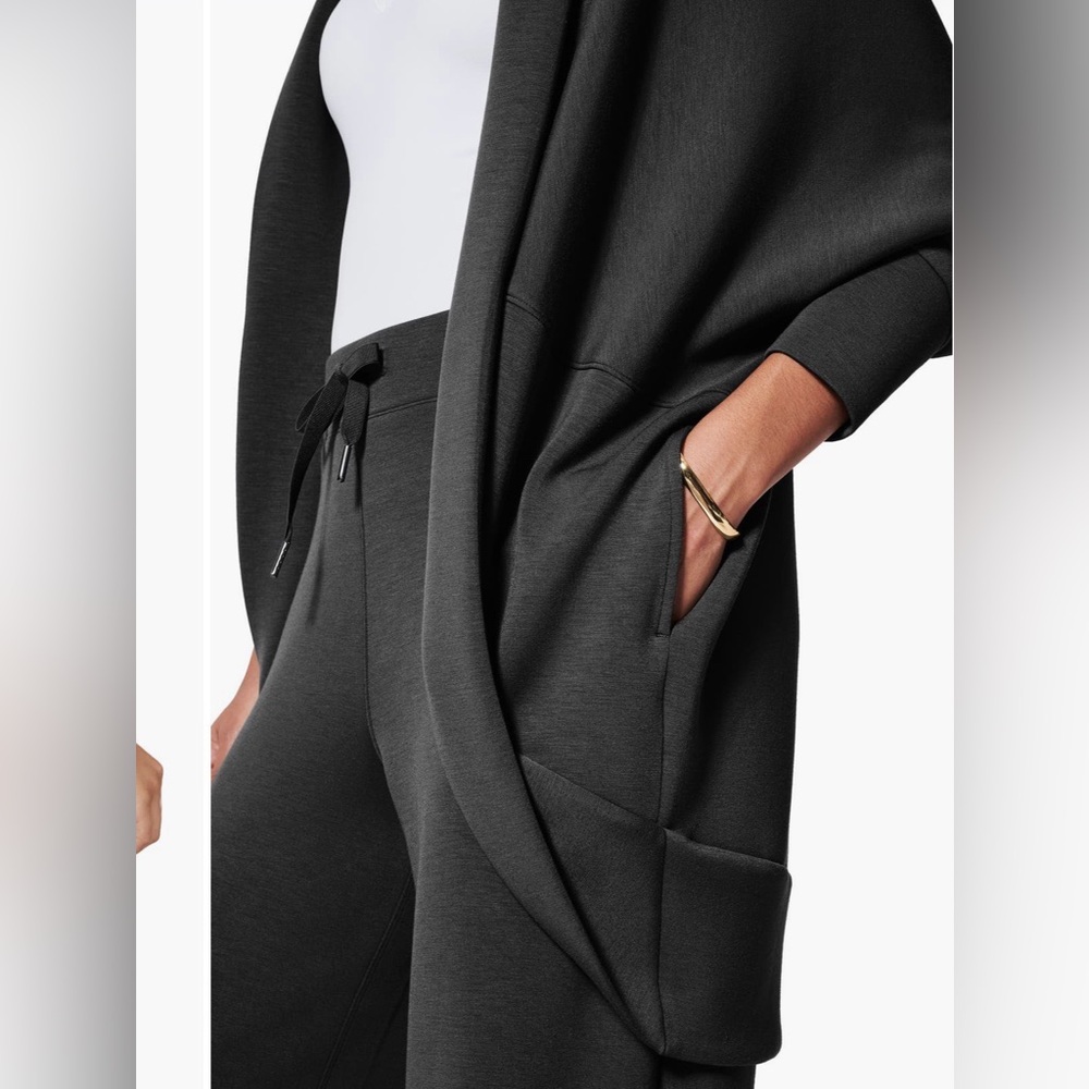 SPANX Black Women's Lightweight Jacket - Picture 6 of 9